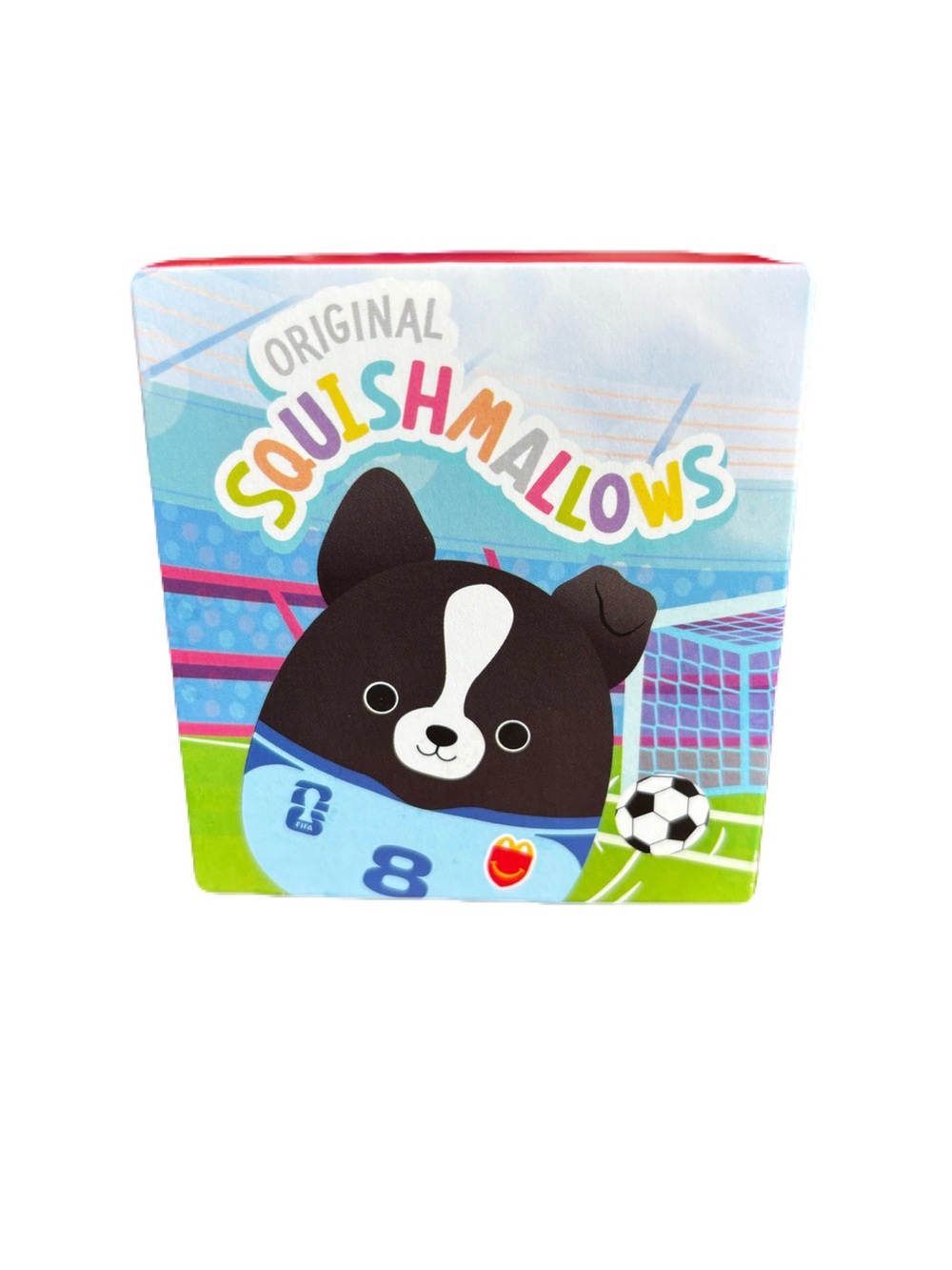 McDonald's Canada Squishmallows FIFA 2026 Plush Toy #8 Monty Black White Dog